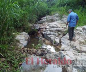 El municipio de El Paraíso vive una crisis de agua por la prolongada sequía. Los pobladores reciben el servicio unas pocas horas.