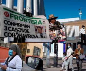 La Secretaría de Salud de México confirmó el tercer caso de coronavirus del país, aunque se investiga un cuarto caso. Fotos: AFP.