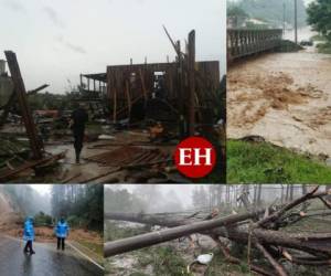 Tras degradarse a tormenta tropical e ingresar a territorio hondureño, Iota ya deja una estela de destrucción y zozobra en el país. Este es un recuento de los estragos que deja a su llegada a Honduras.