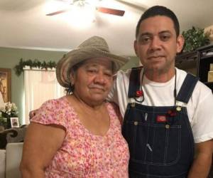 Clemente Javier Aguirre se pudo reencontrar con su madre Linda Jarquín tras no verla por 16 años.