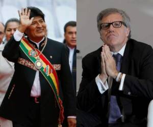 El presidente de Bolivia, Evo Morales, acusó de tener doble moral al secretario general de la OEA, Luis Almagro.