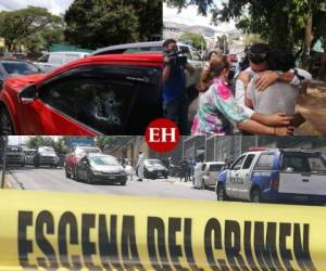 Casquillos de bala, conmoción, llanto y hermetismo figuraron en la escena del crimen de Melvin Edgardo Bonilla, reconocido abogado hondureño que fue acribillado a disparos este 4 de marzo en la colonia Alameda de Tegucigalpa. Estas son las primeras imágenes de la escena del crimen. Fotos| Johny Magallanes| Estalin Irías| EL HERALDO