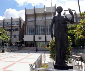 Instalaciones de la Corte Suprema de Justicia de Honduras. (Foto: EL HERALDO)