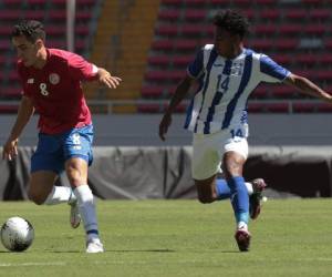 Honduras trató de meter presión a los ticos, pero no logró el ansiado gol. Foto: Fenafuth en Twiter.