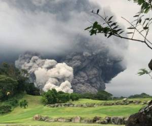 El volcan de Fuego hizo erupción este fin de semana en Guatemala. (Foto: Infobae)