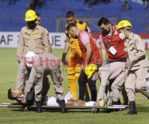 Izaguirre pasará más de tres meses en recuperación tras la operación. Foto: EL HERALDO