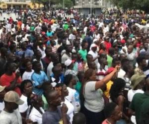 Fotografía de un evento religioso en Liberia. Foto: Twitter @liberian_pr