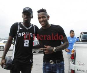Alberth Elis y Romell Quioto ya están en San Pedro Sula con la Selección de Honduras. (Fotos: Neptalí Romero / Grupo Opsa)