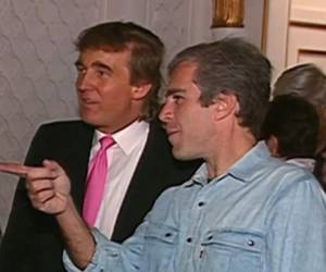 El video es de 1992, en el complejo de verano de Trump en Florida. Foto captura