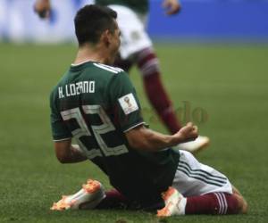 Hirving Lozano, mediocampista mexicano que marcó un golazo ante Alemania. Foto: Agencia AFP