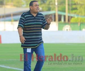 El entrenador colombiano de Honduras quiere llegar a la liguilla y no solo salvar al equipo de descanso. Foto: El Heraldo
