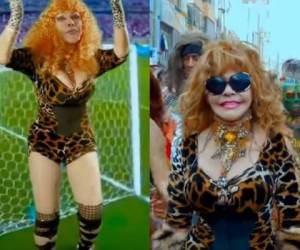 La Tigresa del Oriente lanzó una canción llamada 'La reina del Mundial'. Fotos capturas YouTube