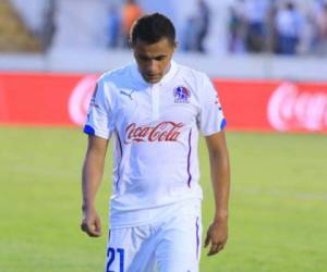 Roger Rojas, delantero de Olimpia y uno de sus goleadores históricos en Liga Nacional. (Foto: EL HERALDO)