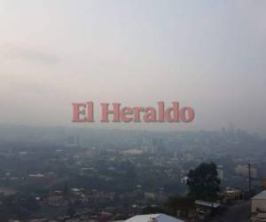 La espesa nube de humo causa preocupación a los capitalinos.