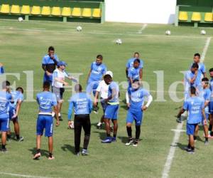 La Bicolor entrenará este martes a puerta cerrada y por la tarde estarán partiendo rumbo a Argentina, fotos: Ronal Aceituno/El Heraldo.