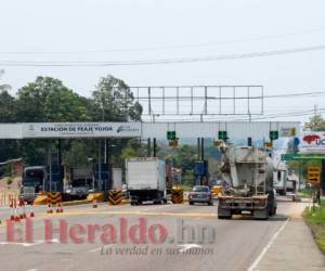 En el peaje que funciona en la comunidad de San Cruz de Yojoa se han reportado accidentes de tránsito en los últimos meses.