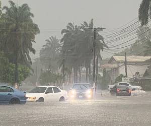 Por lluvias declaran alerta verde en el departamento de Atlántida