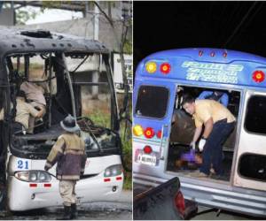 Al menos seis muertos es el saldo de víctimas producto de dos ataques diferentes contra buses del sistema urbano e interurbano en el país.