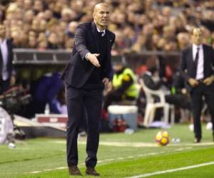 Zinedine Zidane, técnico del Real Madrid (Foto: Agencia AFP)