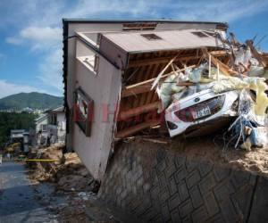 Se trata de la mayor catástrofe por un fenómeno meteorológico en Japón desde 1982. AFP PHOTOS / Martin BUREAU / EL HERALDO
