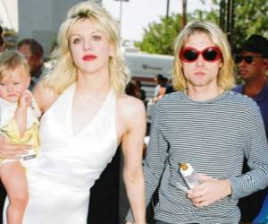 Frances Cobain tenía solo un año y medio cuando su padre se suicidó. foto: Internet