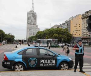 En Buenos Aires, una ciudad de 3 millones de habitantes y 200 km cuadrados, se definieron seis zonas con distintos grados de restricciones de seguridad. AFP