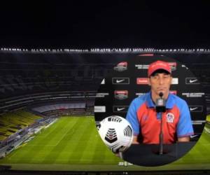Pedro Troglio, entrenador de Olimpia, buscará clasificar a la siguiente fase en el partido de vuelta en el estadio Azteca.