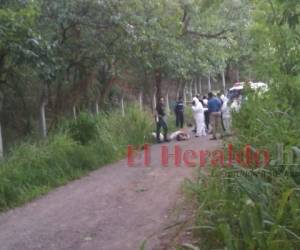 El suceso ocurrió a eso de las 6:00 de la tarde. Foto Estalin Irías| EL HERALDO