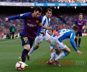 Messi acertó un gol al minuto 70 del duelo. Foto AP
