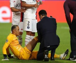 El costarricense Keylor Navas sufrió un dolor muscular en un muslo el miércoles frente a la Atalanta (2-1).