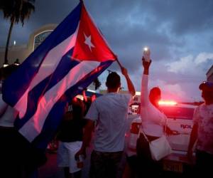 Algunas protestas fueron reportadas y transmitidas en vivo, a través de Facebook o Twitter, en varias ciudades del país. Foto: AFP.