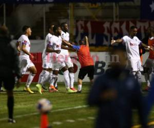 Olimpia venció la tarde del domingo a Motagua por la Jornada 8 de la Liga Nacional.