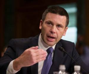 McAleenan es una de las voces más activas en defender la política y el discurso de Trump. Foto cortesía AFP