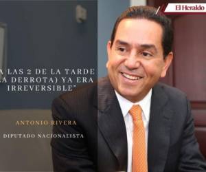 Luego de la aplastante derrota que sufrió el Partido Nacional en las elecciones del pasado 28 de noviembre, el diputado de este ente político, Antonio Rivera, se pronunció por primera vez acerca de los resultados obtenidos. Durante una entrevista confesó cómo vivió su partido el rechazo del electorado y habló sobre la futura administración de Xiomara Castro. Aquí sus mejores frases.