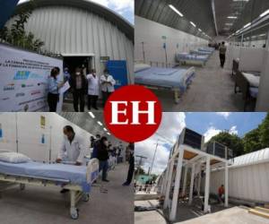 Una nueva sala de atención para pacientes de coronavirus fue inaugurada la mañana de este lunes en el Hospital Escuela, ubicado en Tegucigalpa, capital de Honduras. David Romero, reportero gráfico de EL HERALDO, realizó un recorrido por las instalaciones y a continuación le mostramos cómo lucirá.