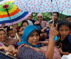 Indonesia sufre habitualmente terremotos o erupciones volcánicas debido a su posición en el 'cinturón del fuego' del Pacífico. FOTO: AFP