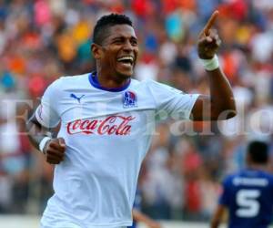 Carlo Costly, delantero de Olimpia, no viajó con el club a Santa Cruz de Yojoa (Foto: Deportes EL HERALDO Honduras)