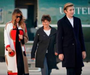 Barron Trump es el hijo menor del presidente de los Estados Unidos, Donald Trump.