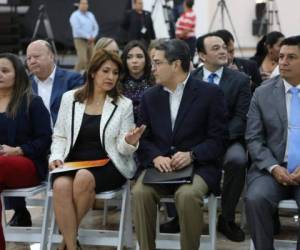 El presidente Hernández y la ministra Flores presentaron el plan.