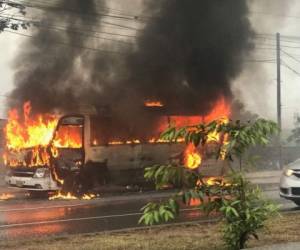 En el incidente solo se reportan pérdidas materiales.