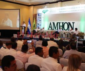 La Asamblea de la Amhon fue inaugurada el jueves por el presidente Hernández y participan los 298 alcaldes del país.