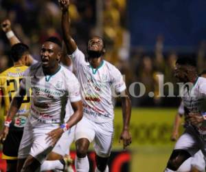 Platense se puso arriba a los 8 minutos de iniciado el encuentro. (Fotos: Deportes El Heraldo / El Heraldo Honduras / Noticias de Honduras)