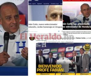 Fabián Coito, entrenador de la Selección de Honduras, fue noticia en los medios internacionales tras su llegada al País.