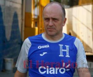 Fabián Coito, director técnico de la Selección Nacional de Honduras. Foto: EL HERALDO