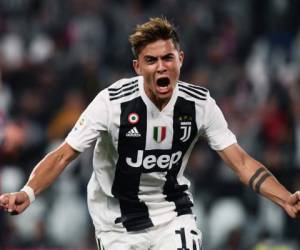 El argentino Paulo Dybala anotó el primer gol para la Juventus ante el Young Boys, tras ausencia de Cristiano Ronaldo. Foto: AFP