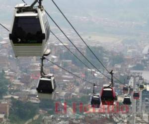 Este sistema será instalado en zonas altas de la capital con el fin de que conecte estos sectores en desarrollo con puntos claves como el centro de Tegucigalpa. Foto: El Heraldo