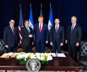 El Gobierno de Honduras anunció cuatro convenios de cooperación. Foto: cortesía.