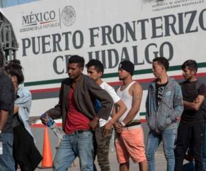 Como esta, varias caravanas con miles de migrantes han llegado a México desde Centroamérica con la esperanza de llegar a Estados Unidos. (Foto: AFP)