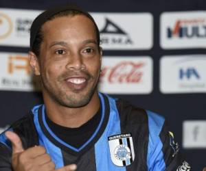 Ronaldinho Gaúcho, el brasileño que estará en Honduras en las próximas horas. (Foto: Agencias)