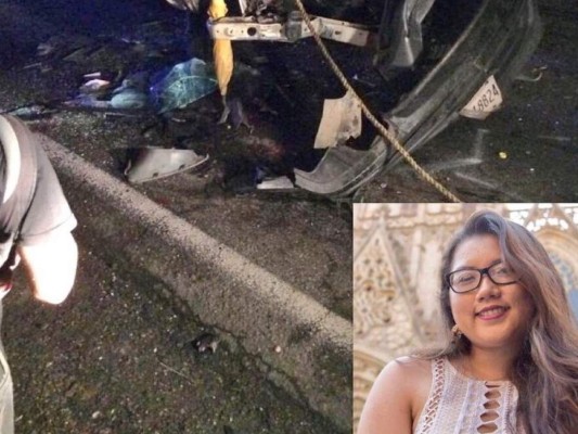 Angela Victoria Chi Ham Vásquez, de 29 años de edad, es la joven que murió en el accidente de tránsito.